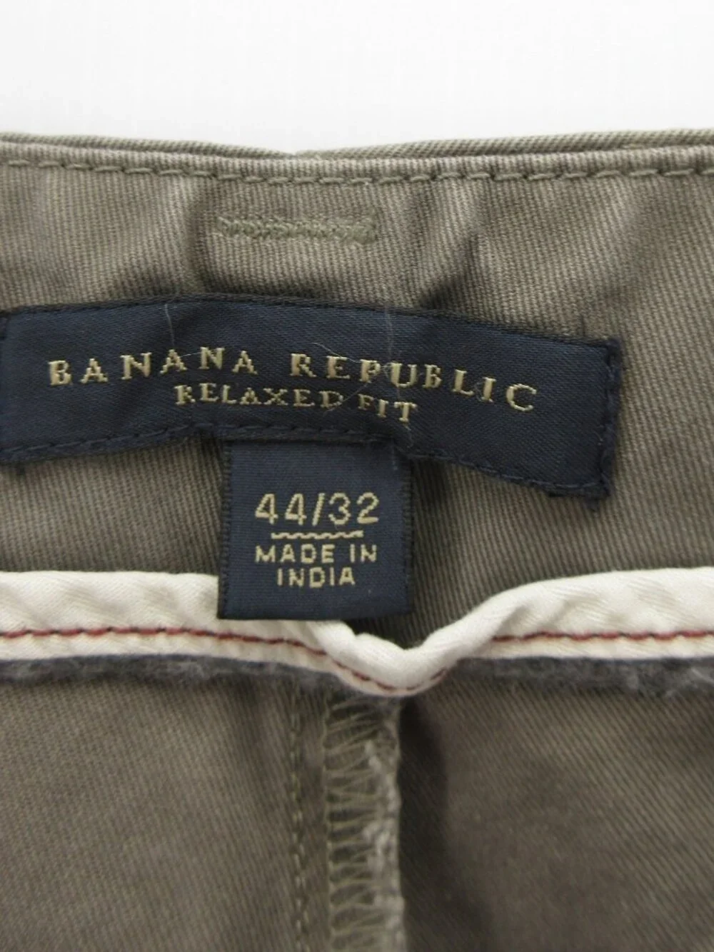 Banana Republic Pants 44X32 Cargo Relaxed Chino Baggy Utility Y2K NEW